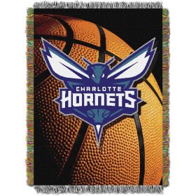 Hornets OFFICIAL National Basketball Association; "Photo Real" 48"x 60" Woven Tapestry Wall Hanging